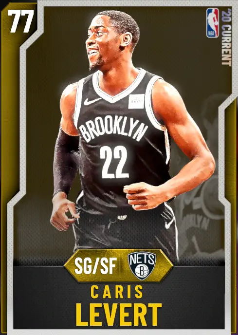 (GOLD) Caris LeVert (77 OVR)