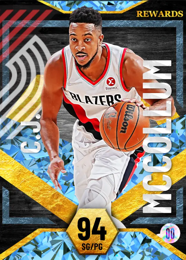 (DIAMOND) C.J. McCollum (94 OVR)