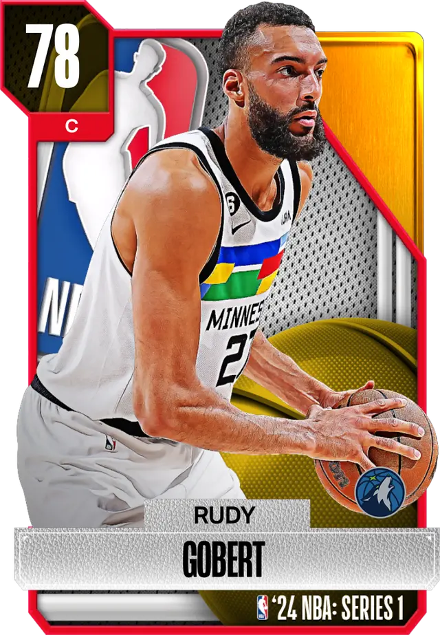 (GOLD) Rudy Gobert (78 OVR)