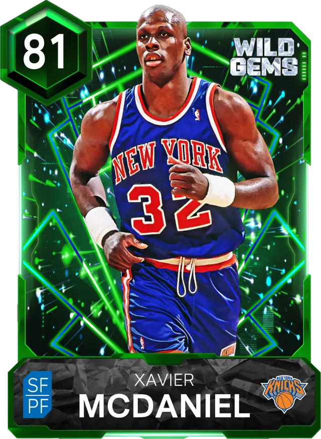 (EMERALD) Xavier McDaniel (81 OVR)