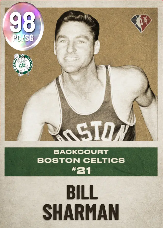 (OPAL) Bill Sharman (98 OVR)