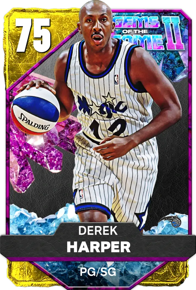 (GOLD) Derek Harper (75 OVR)