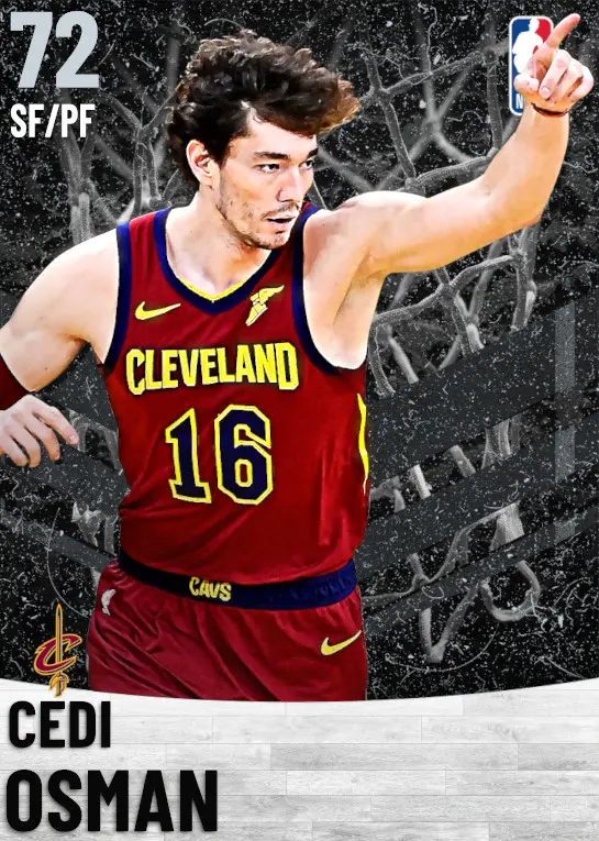 (SILVER) Cedi Osman (72 OVR)