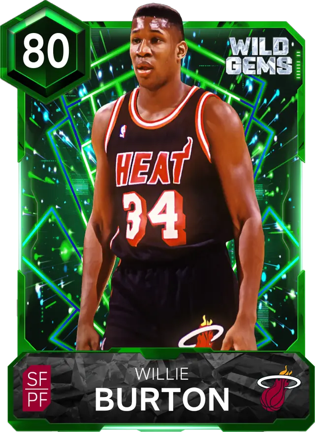 (EMERALD) Willie Burton (80 OVR)