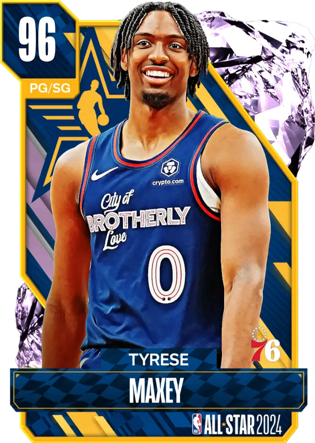 (PD) Tyrese Maxey (96 OVR)