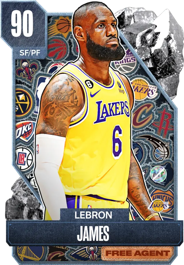 (FREEAGENT) LeBron James (90 OVR)