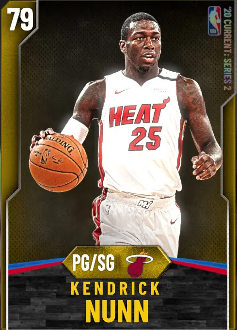 (GOLD) Kendrick Nunn (79 OVR)