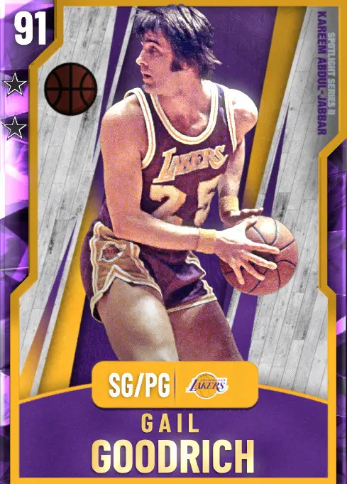 (AMETHYST) Gail Goodrich (91 OVR)