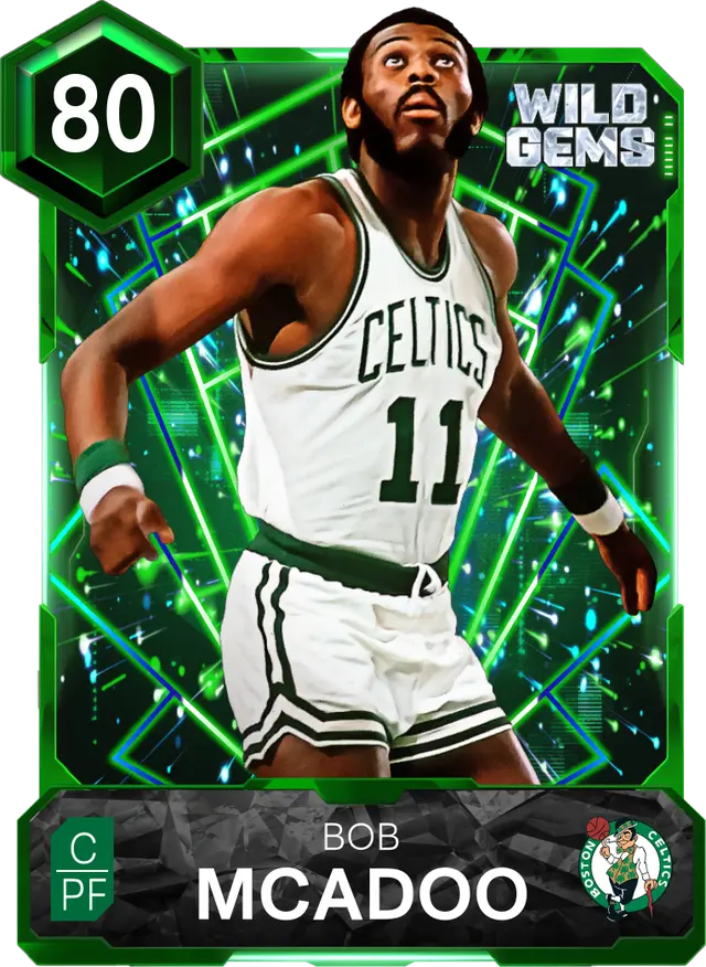 (EMERALD) Bob McAdoo (80 OVR)