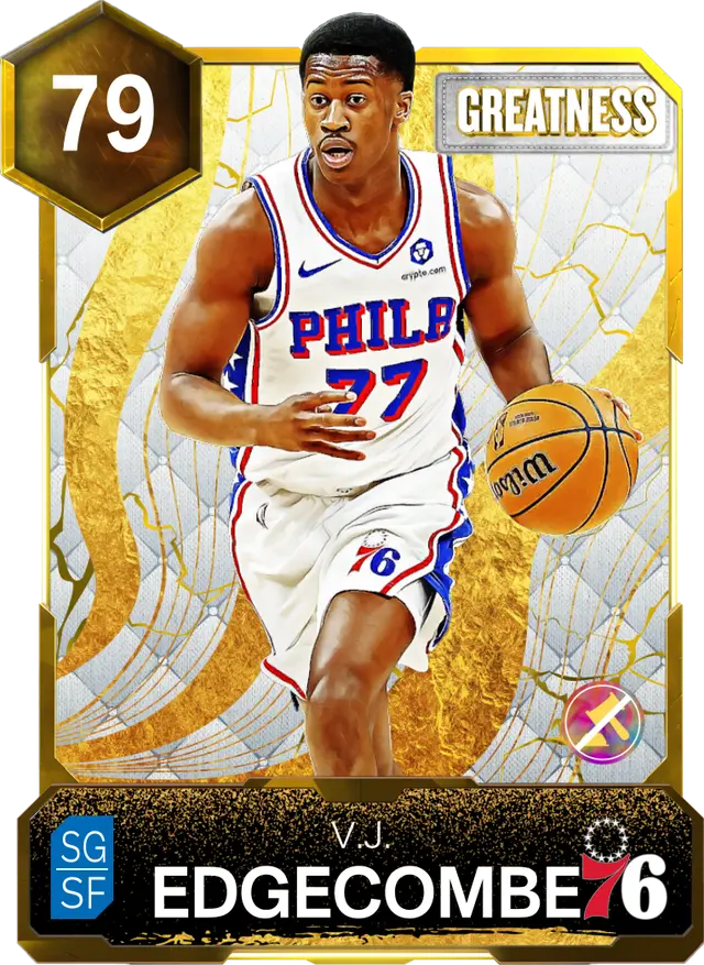 (GOLD) V.J. Edgecombe (79 OVR)