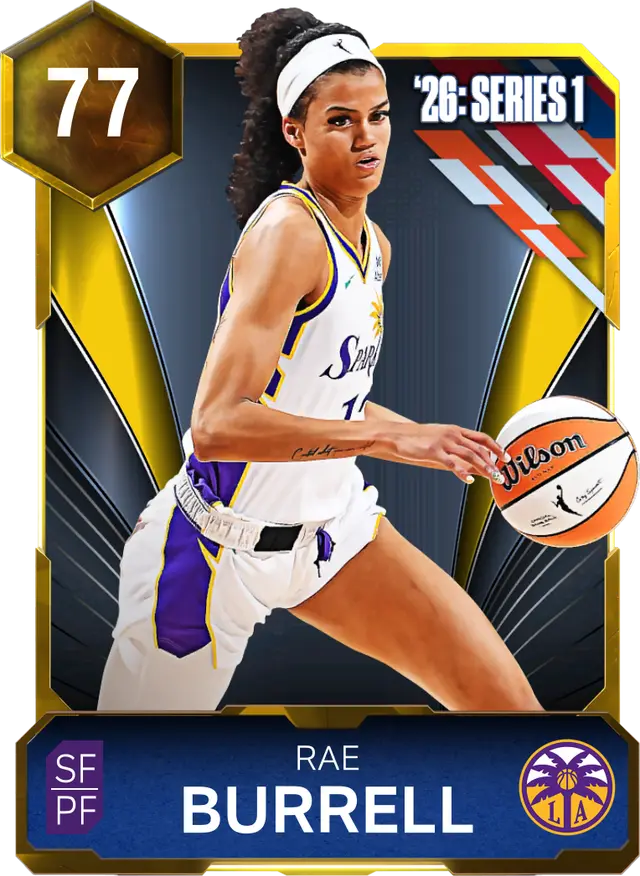 (GOLD) Rae Burrell (77 OVR)