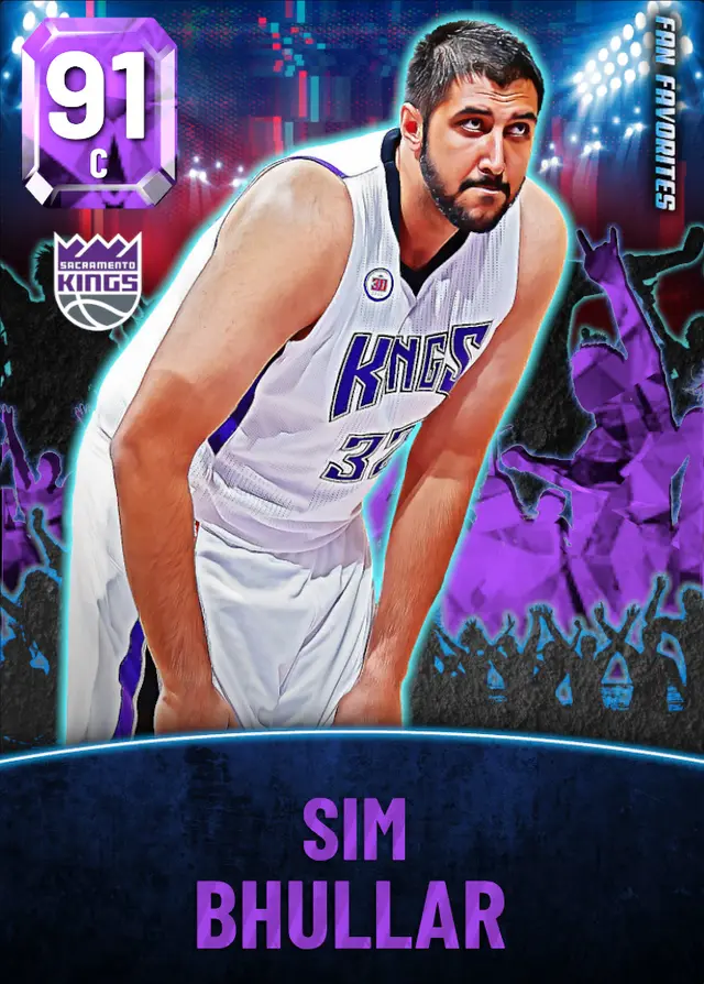 (AMETHYST) Sim Bhullar (91 OVR)