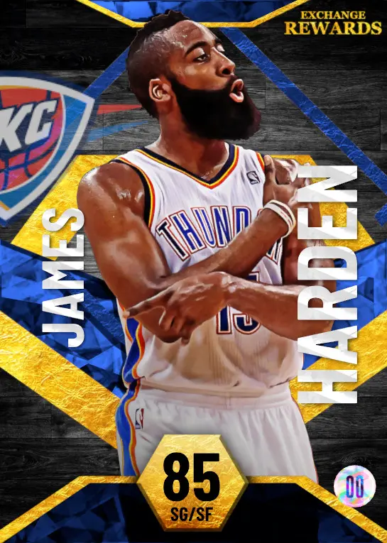 (SAPPHIRE) James Harden (85 OVR)