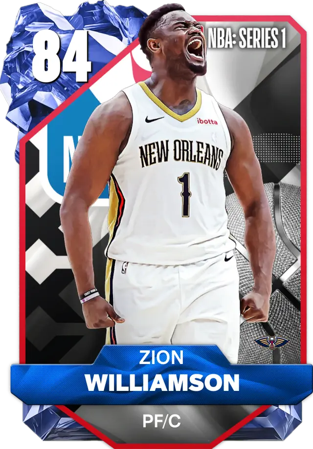 (SAPPHIRE) Zion Williamson (84 OVR)