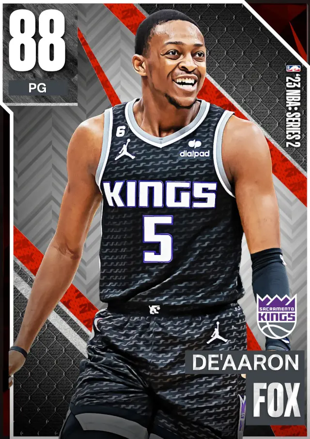 (RUBY) De'Aaron Fox (88 OVR)