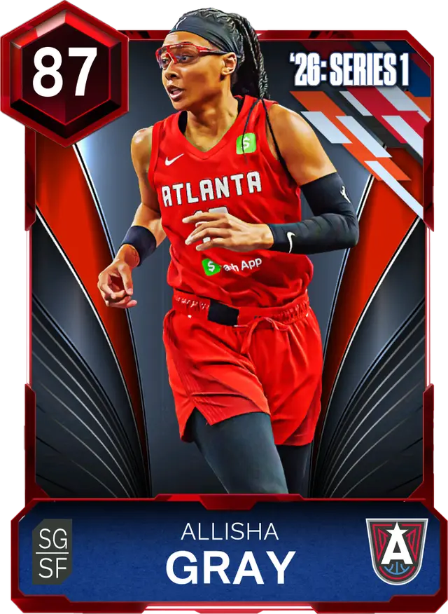 (RUBY) Allisha Gray (87 OVR)