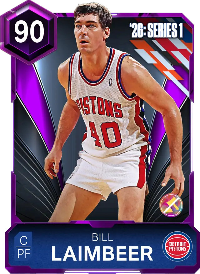 (AMETHYST) Bill Laimbeer (90 OVR)