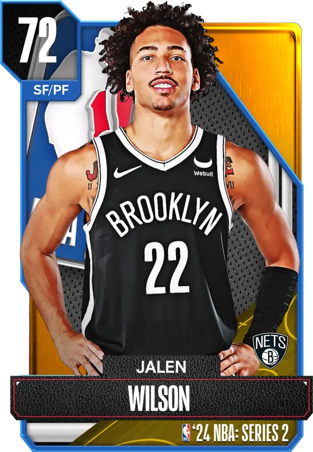 (GOLD) Jalen Wilson (72 OVR)