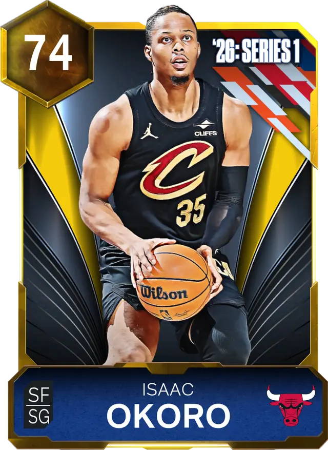 (GOLD) Isaac Okoro (74 OVR)