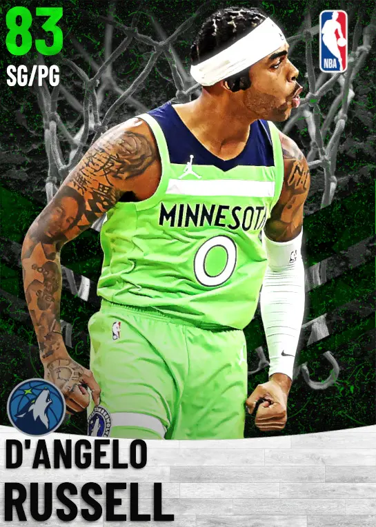 (EMERALD) D'Angelo Russell (83 OVR)