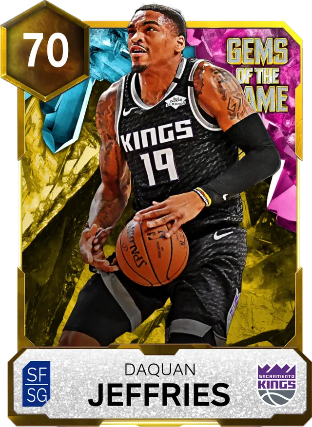 70 DaQuan Jeffries | Gold Gems of the Game