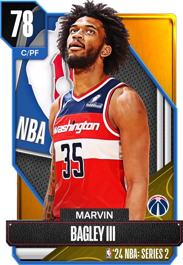 (GOLD) Marvin Bagley III (78 OVR)