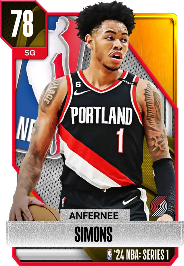 (GOLD) Anfernee Simons (78 OVR)