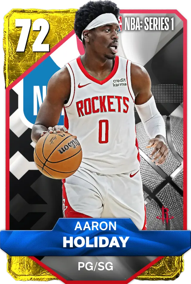 (GOLD) Aaron Holiday (72 OVR)