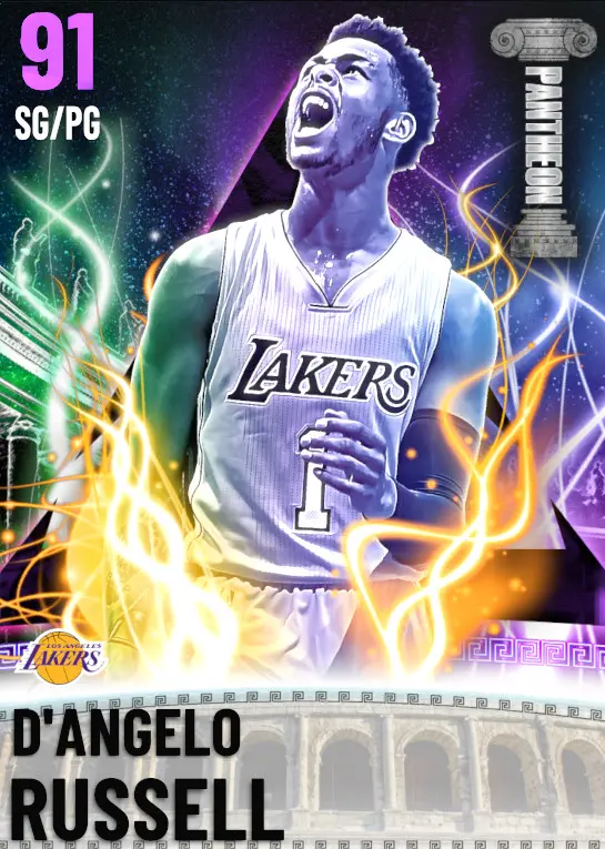 (AMETHYST) D'Angelo Russell (91 OVR)