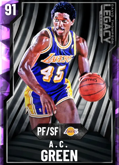 (AMETHYST) A.C. Green (91 OVR)