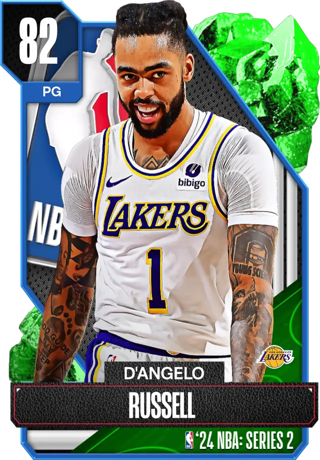 (EMERALD) D'Angelo Russell (82 OVR)