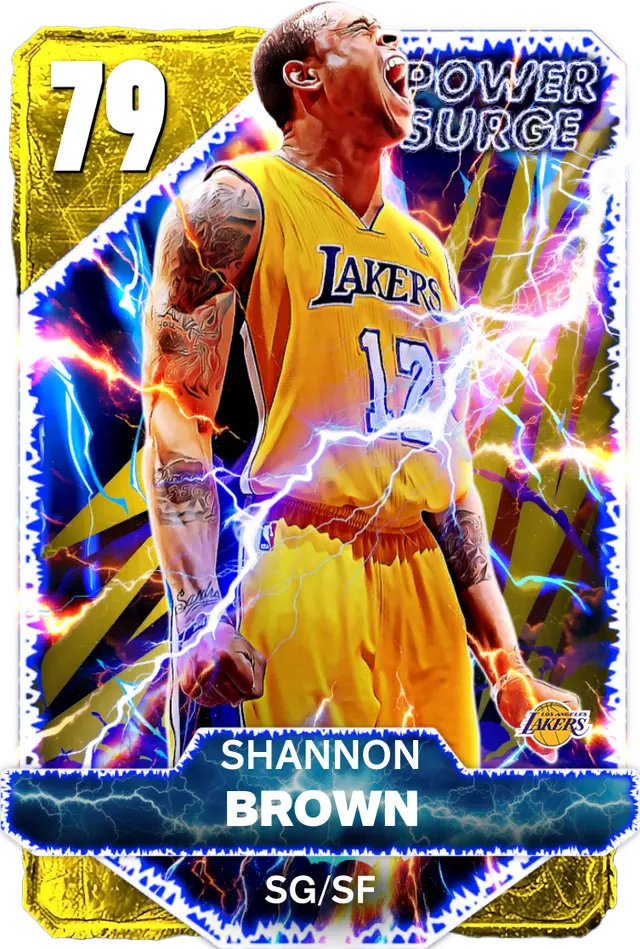 (GOLD) Shannon Brown (79 OVR)