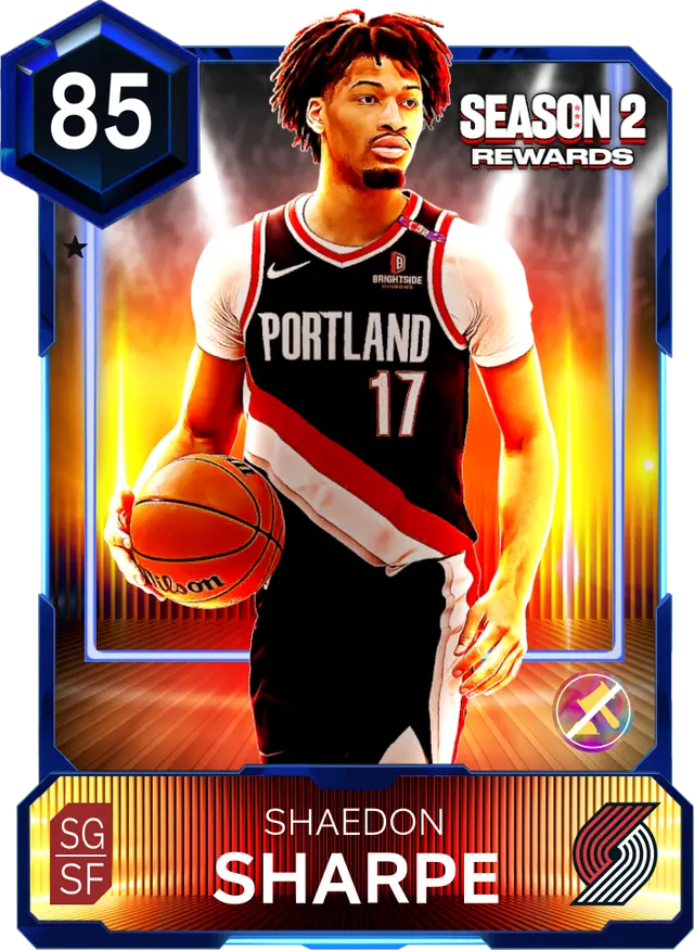 (SAPPHIRE) Shaedon Sharpe (85 OVR)