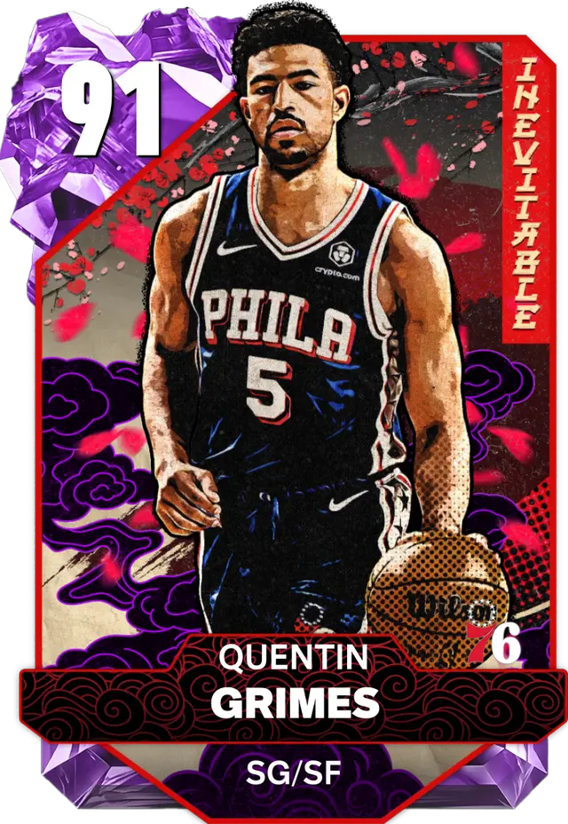 (AMETHYST) Quentin Grimes (91 OVR)