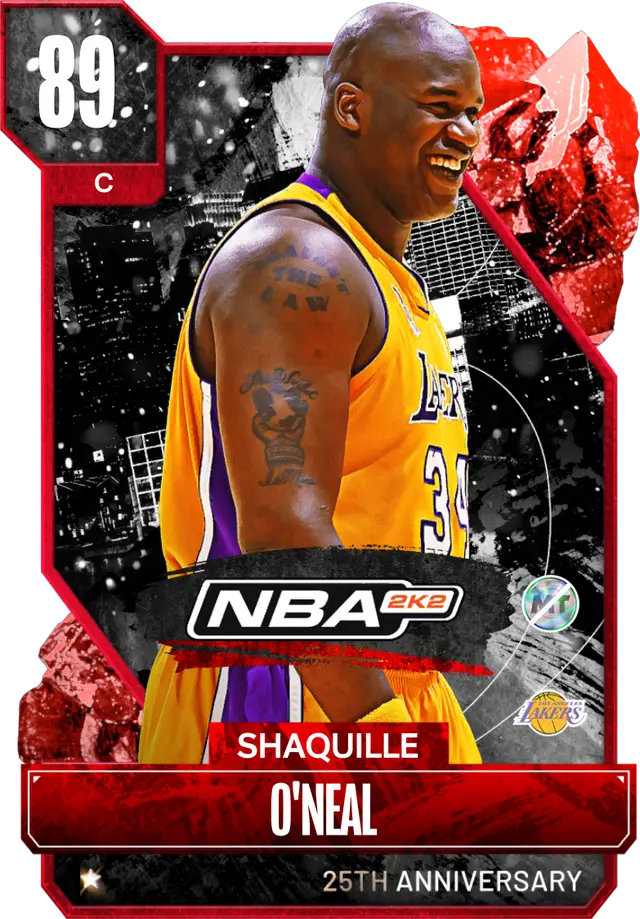 (SAPPHIRE) Shaquille O'Neal (86 OVR)