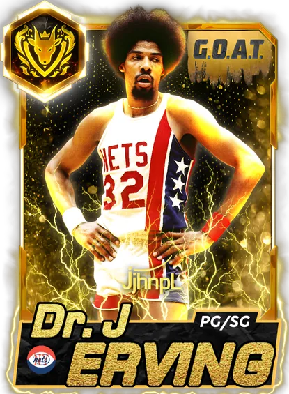 Dr. J G.O.A.T. Card