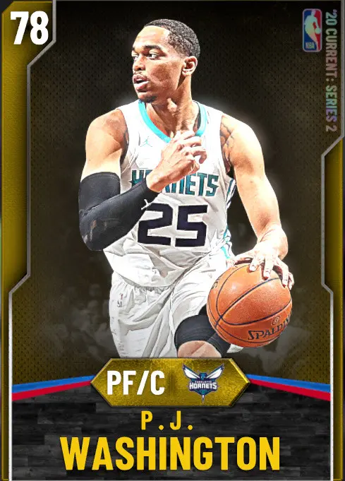 (GOLD) P.J. Washington (78 OVR)