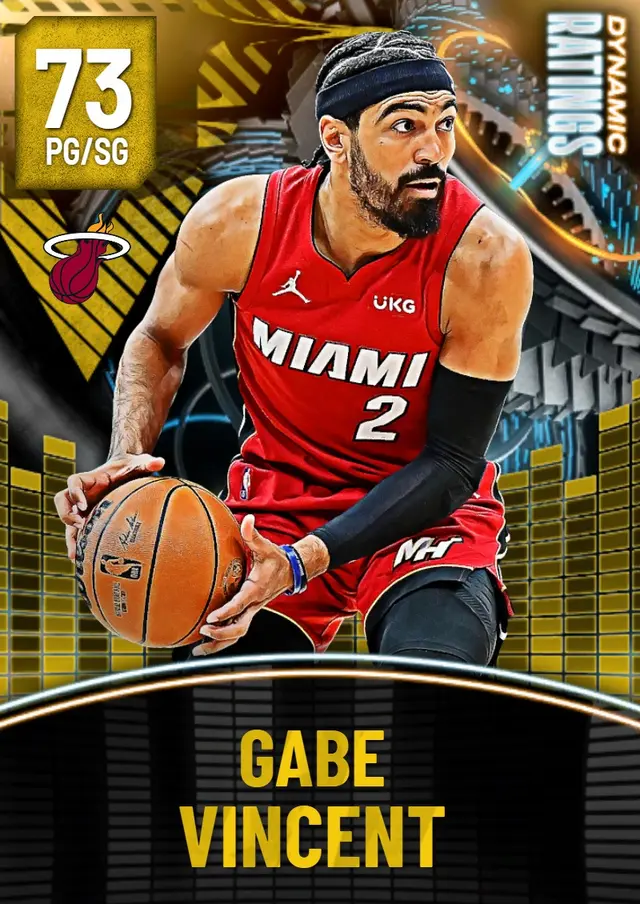(GOLD) Gabe Vincent (73 OVR)