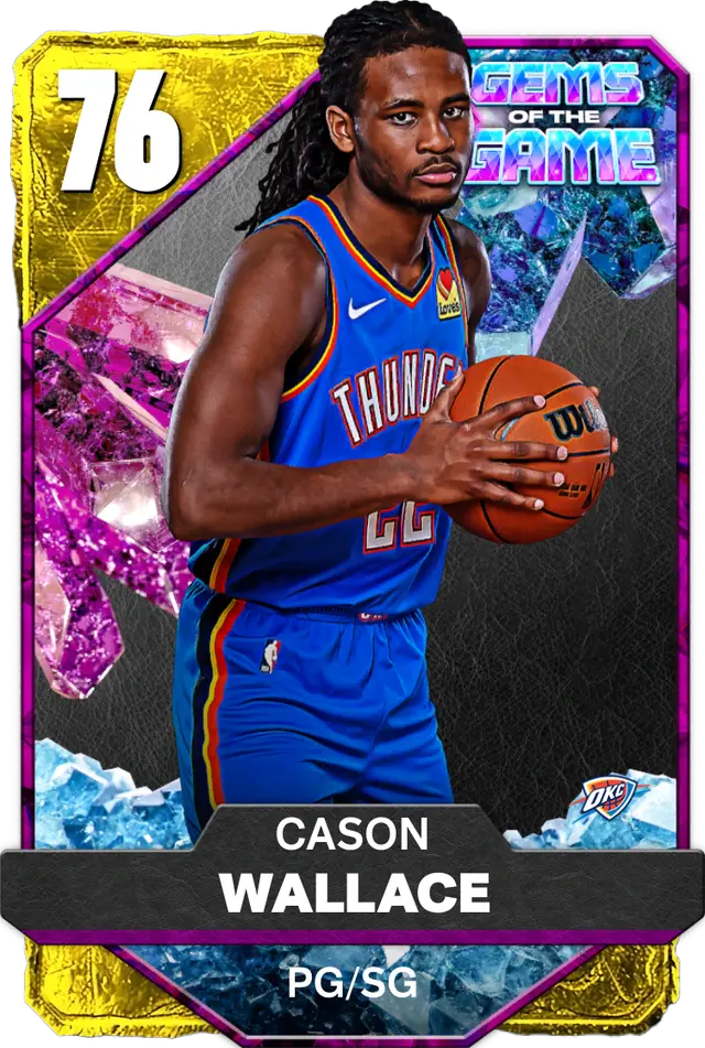 (GOLD) Cason Wallace (76 OVR)