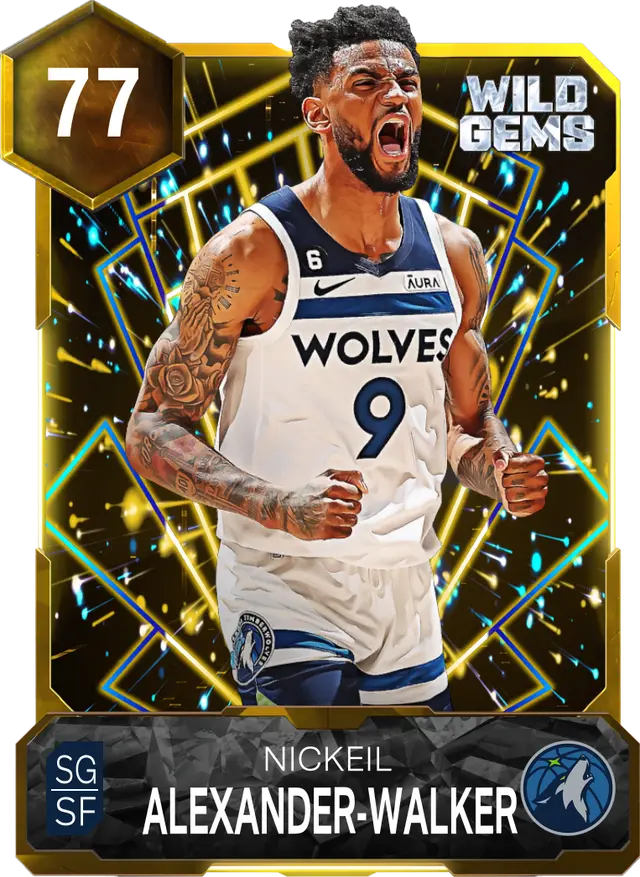 (GOLD) Nickeil Alexander-Walker (77 OVR)