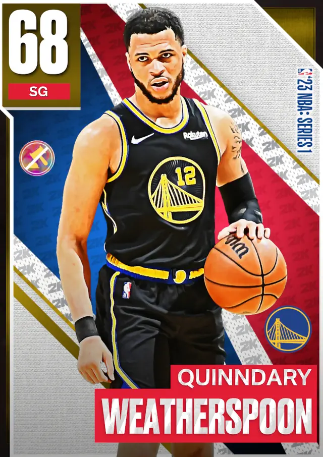 (GOLD) Quinndary Weatherspoon (68 OVR)
