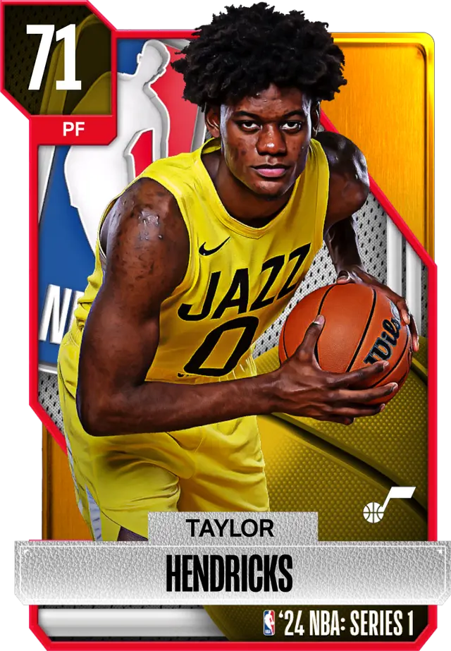 (GOLD) Taylor Hendricks (71 OVR)