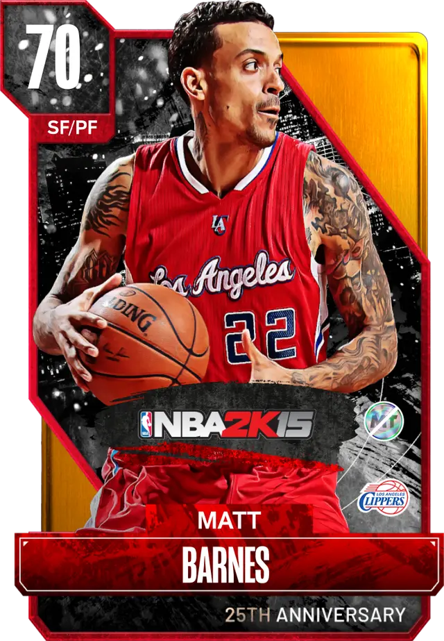 (GOLD) Matt Barnes (70 OVR)