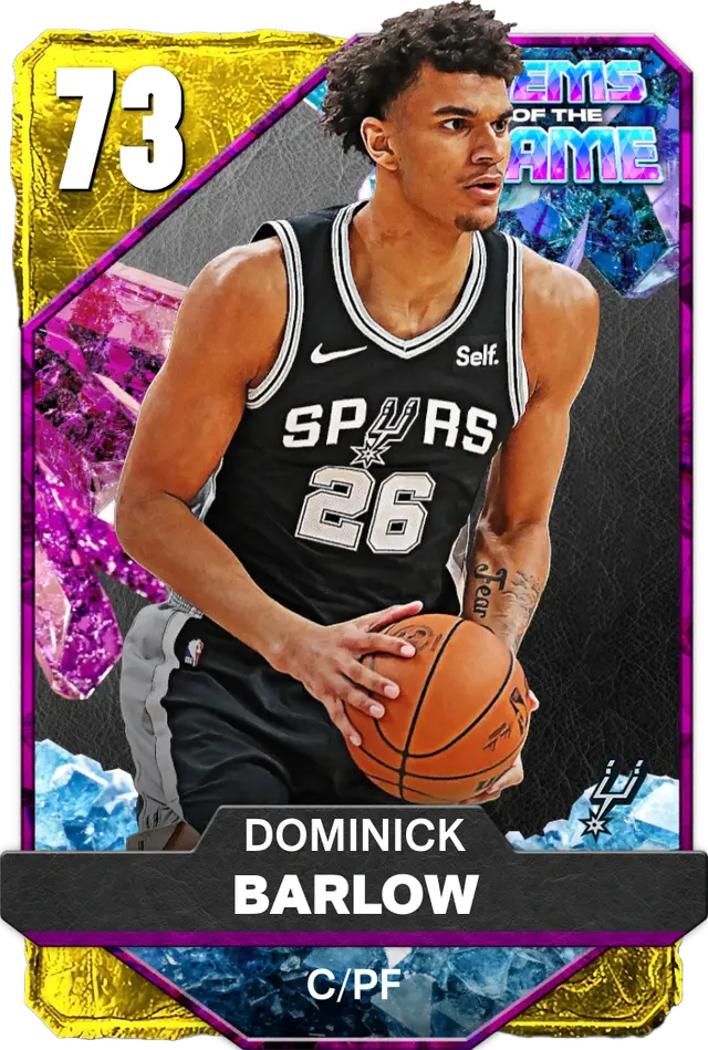 (GOLD) Dominick Barlow (73 OVR)