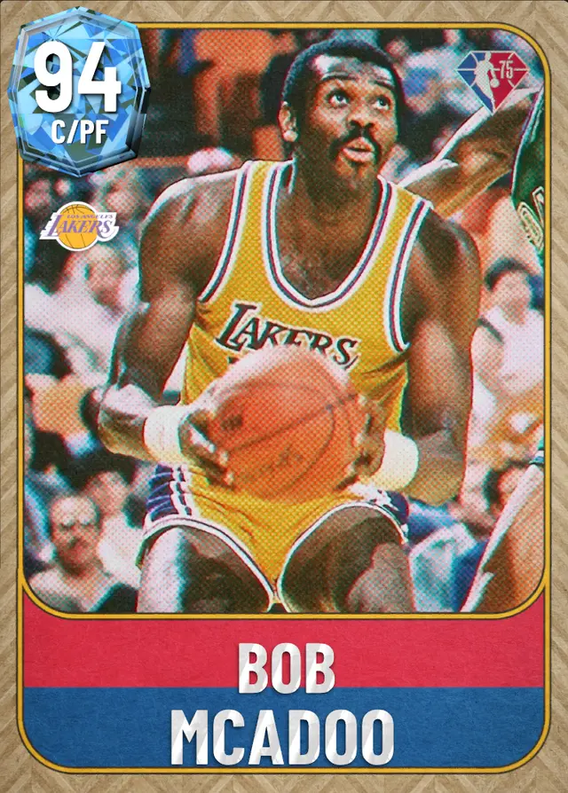 (DIAMOND) Bob McAdoo (94 OVR)