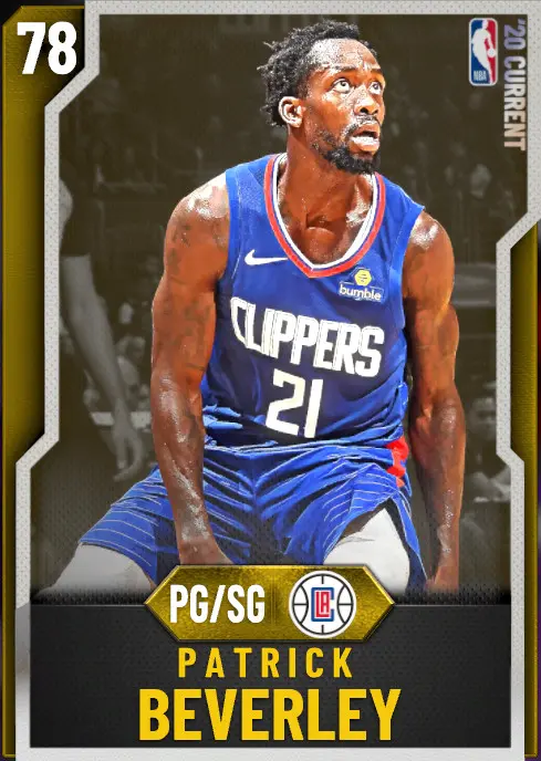 (GOLD) Patrick Beverley (78 OVR)