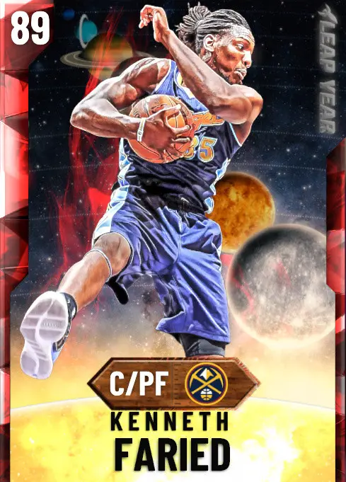 (RUBY) Kenneth Faried (89 OVR)