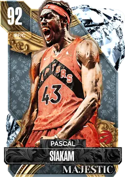 92 Pascal Siakam | Majestic Harden Collection