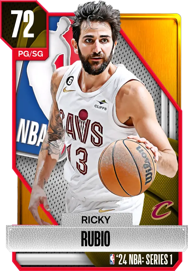 (GOLD) Ricky Rubio (72 OVR)