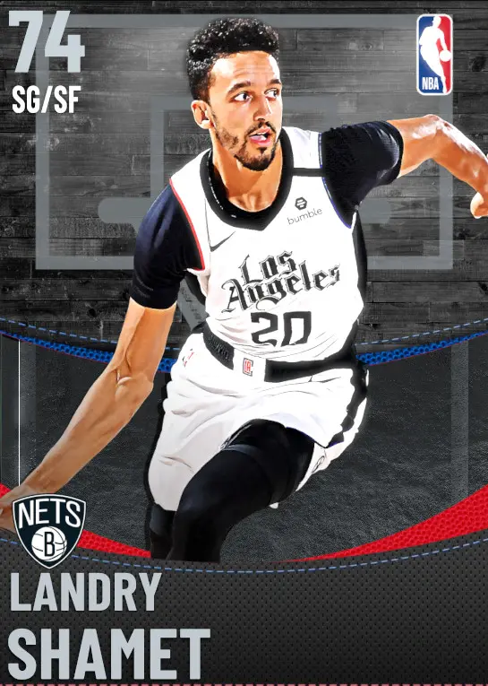 (SILVER) Landry Shamet (74 OVR)